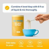 Vital Proteins Collagen Peptides Powder Vanilla - Supports Hair, Skin, Nails, Bones, Joints, Powder for Women Vanilla 14 Servings (Pack of 1)