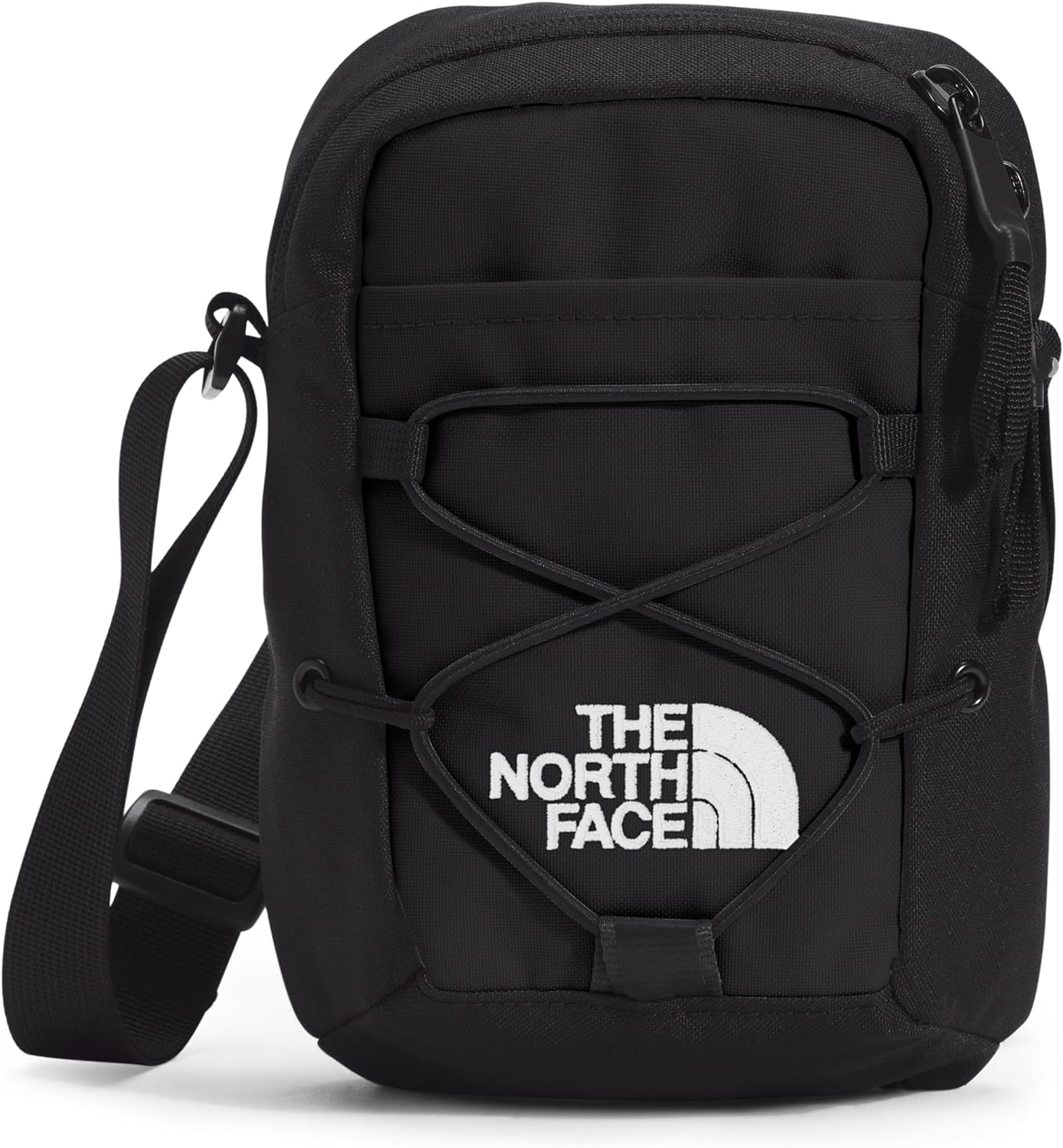 THE NORTH FACE Jester Crossbody Bag | Sling Bag with Bungee System, Pockets, Adjustable Strap, Multiple Carry Options One Size Tnf Black-npf