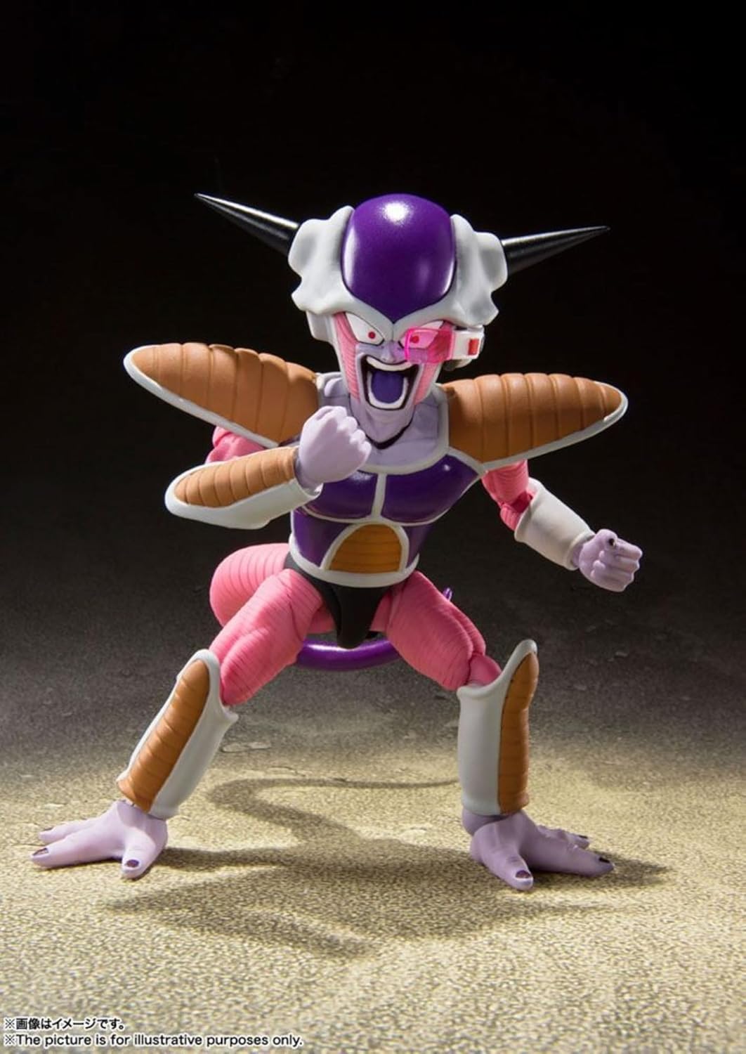 TAMASHII NATIONS - Dragon Ball Z - Frieza First Form & Frieza Pod Set, Bandai Spirits S.H.Figuarts Action Figure