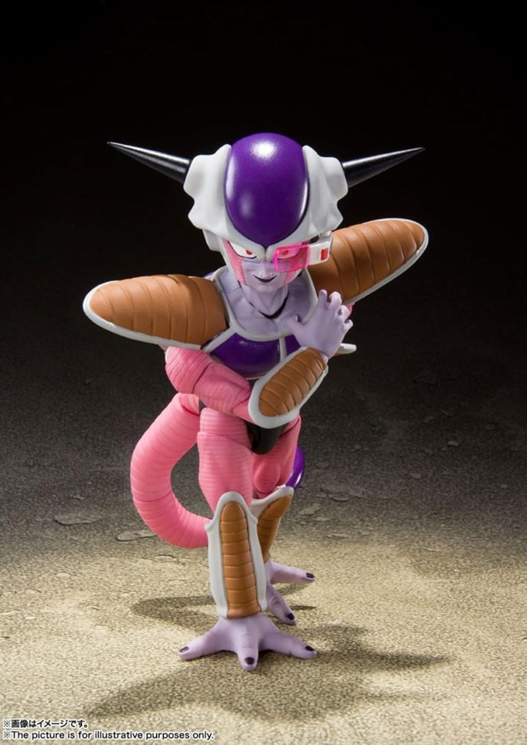 TAMASHII NATIONS - Dragon Ball Z - Frieza First Form & Frieza Pod Set, Bandai Spirits S.H.Figuarts Action Figure