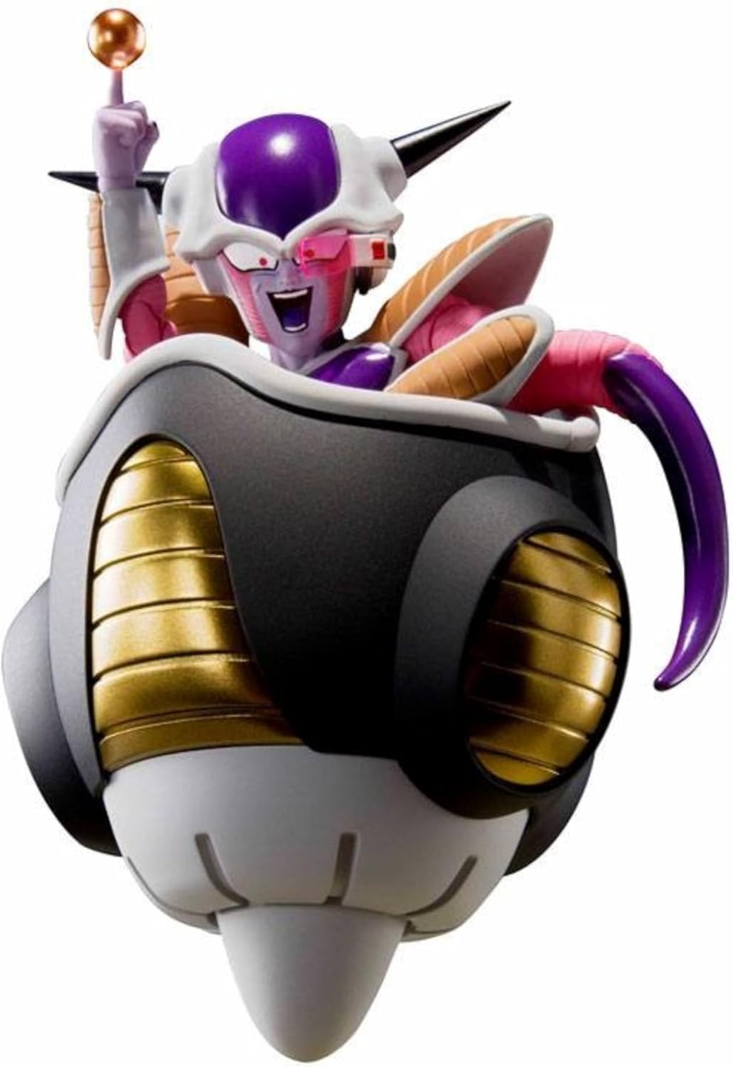 TAMASHII NATIONS - Dragon Ball Z - Frieza First Form & Frieza Pod Set, Bandai Spirits S.H.Figuarts Action Figure