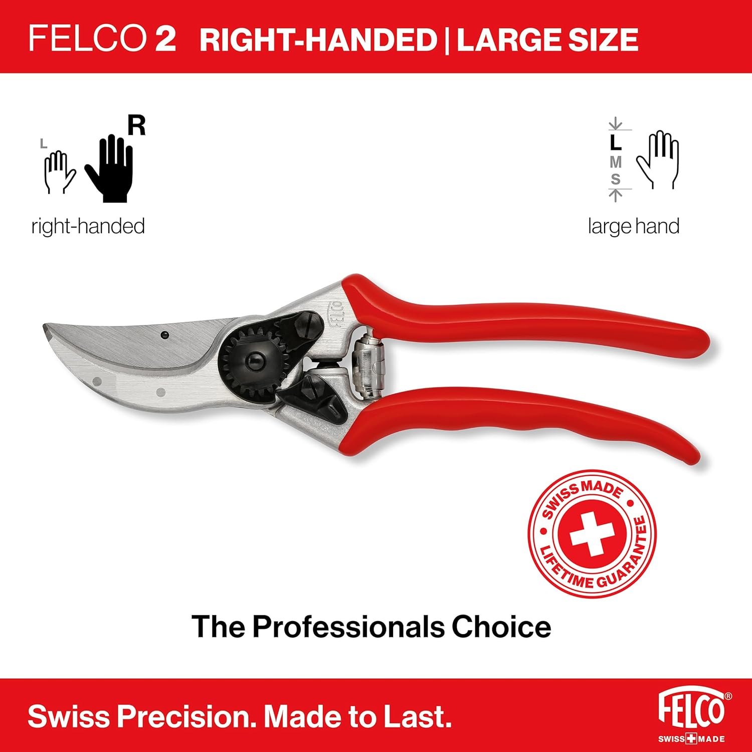 Felco F2 Pruning Shears – 9.25