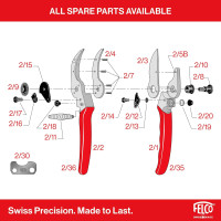 Felco F2 Pruning Shears – 9.25