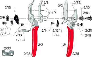 Felco F2 Pruning Shears – 9.25