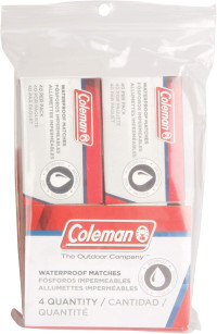 Coleman Waterproof Matches (4 Pack)