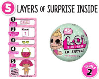 LOL L.O.L Surprise Dolls Series 2 Lil Sisters Ball