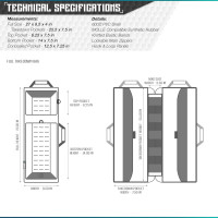 Savior Equipment Urban Takedown Bag Backpack Survival Gun Transportation Case Sling Pack, Deluxe Carrying Handle, w/Shoulder Straps Included, Additional Storage Compartments Olive Drab Green 27