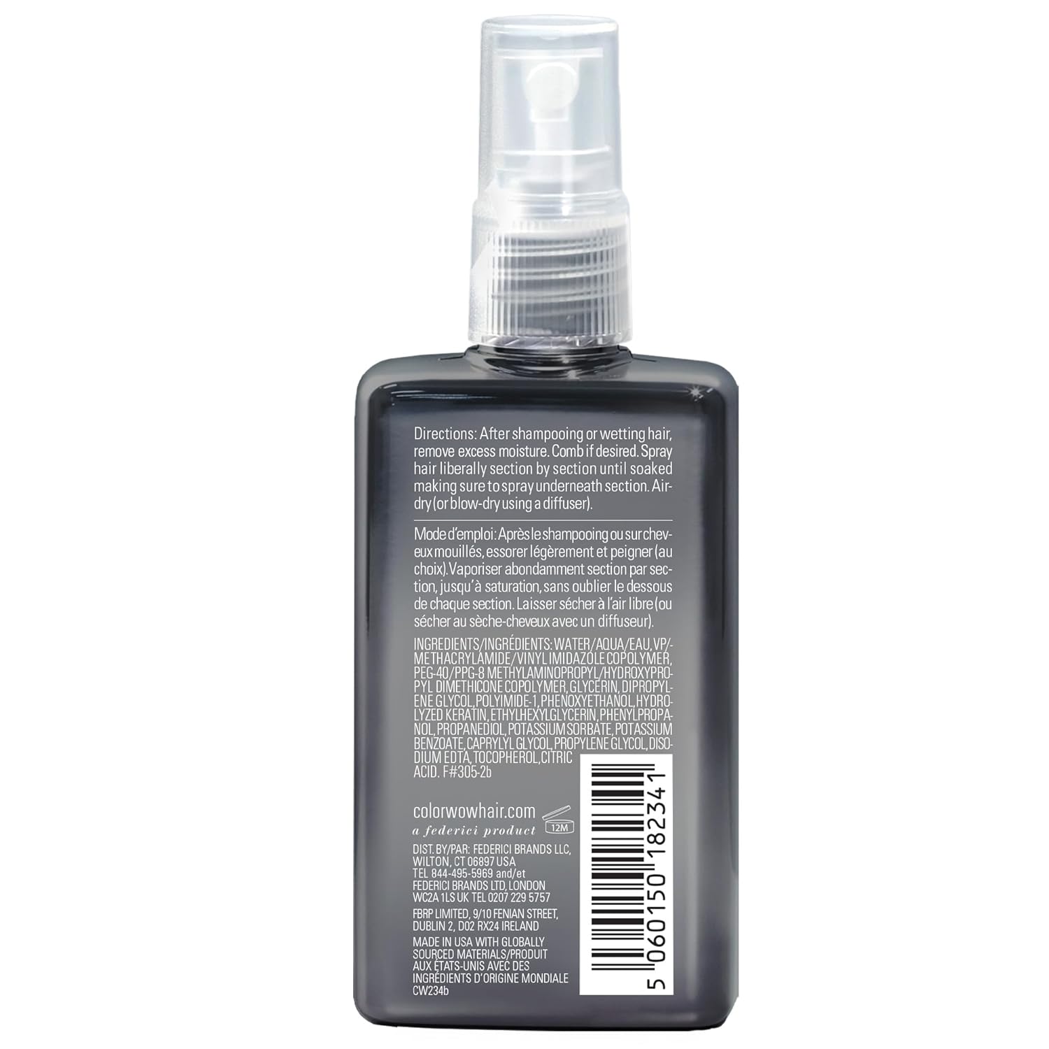 COLOR WOW Dream Coat for Curly Hair – Frizz-Free Curls Made Easy | Moisture-Boosting Spray, Curl-Enhancing Formula 2.5 Fl Oz (Pack of 1)