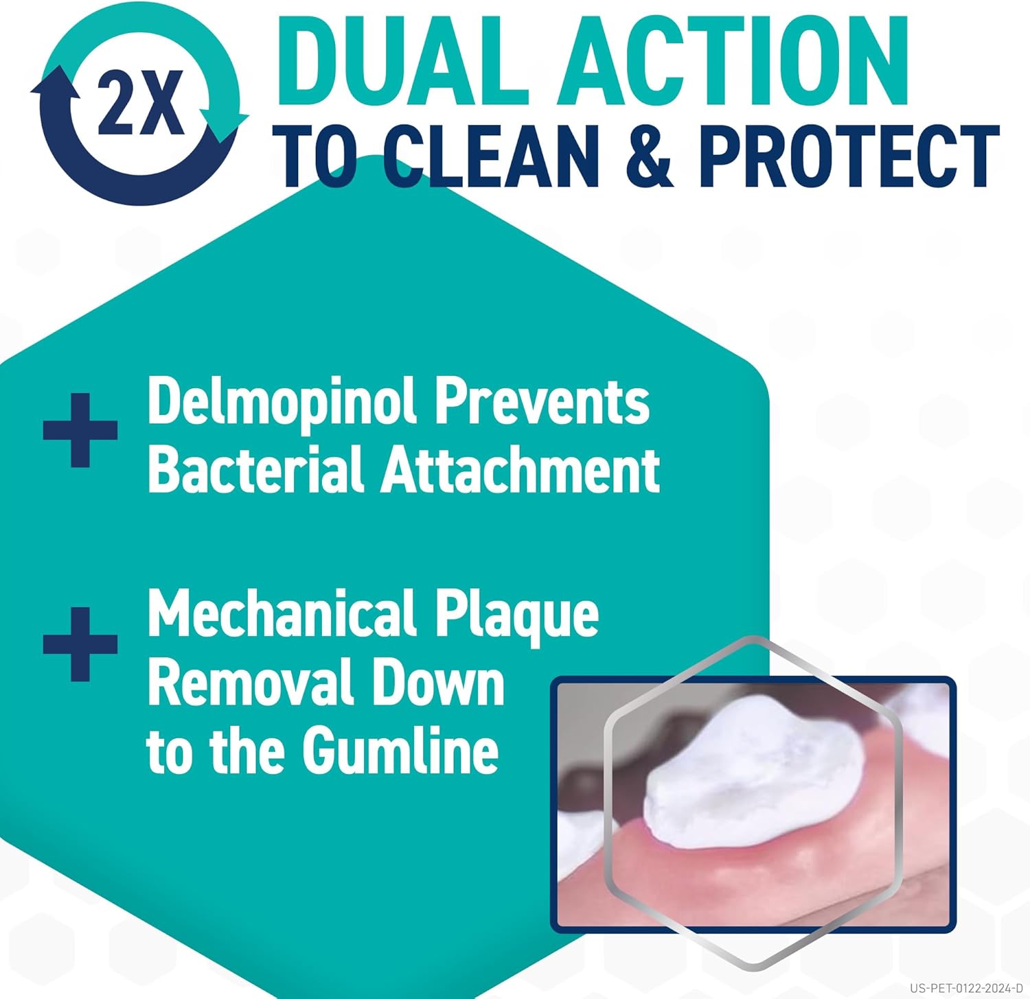 ORAVET Dental Chews for Dogs, Oral Care and Hygiene Chews (Medium Dogs, 25-50 lbs.) Purple Pouch, 30 Count 1.11 Ounce (Pack of 30)