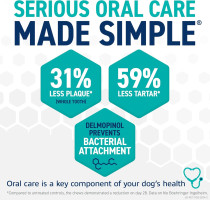 ORAVET Dental Chews for Dogs, Oral Care and Hygiene Chews (Medium Dogs, 25-50 lbs.) Purple Pouch, 30 Count 1.11 Ounce (Pack of 30)