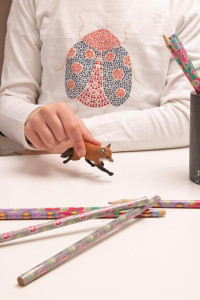 Papo -hand-painted - figurine -Wild animal kingdom - Fox -53020 -Collectible - For Children - Suitable for Boys and Girls- From 3 years old