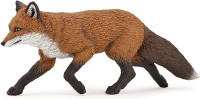 Papo -hand-painted - figurine -Wild animal kingdom - Fox -53020 -Collectible - For Children - Suitable for Boys and Girls- From 3 years old