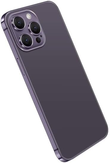 Dummy Fake Prop Phone Compatible with Phone 14 Pro Non-Working Store Display Phones Kids Pretend Play Phone That Look Real (14 Pro Gold Home Screen)