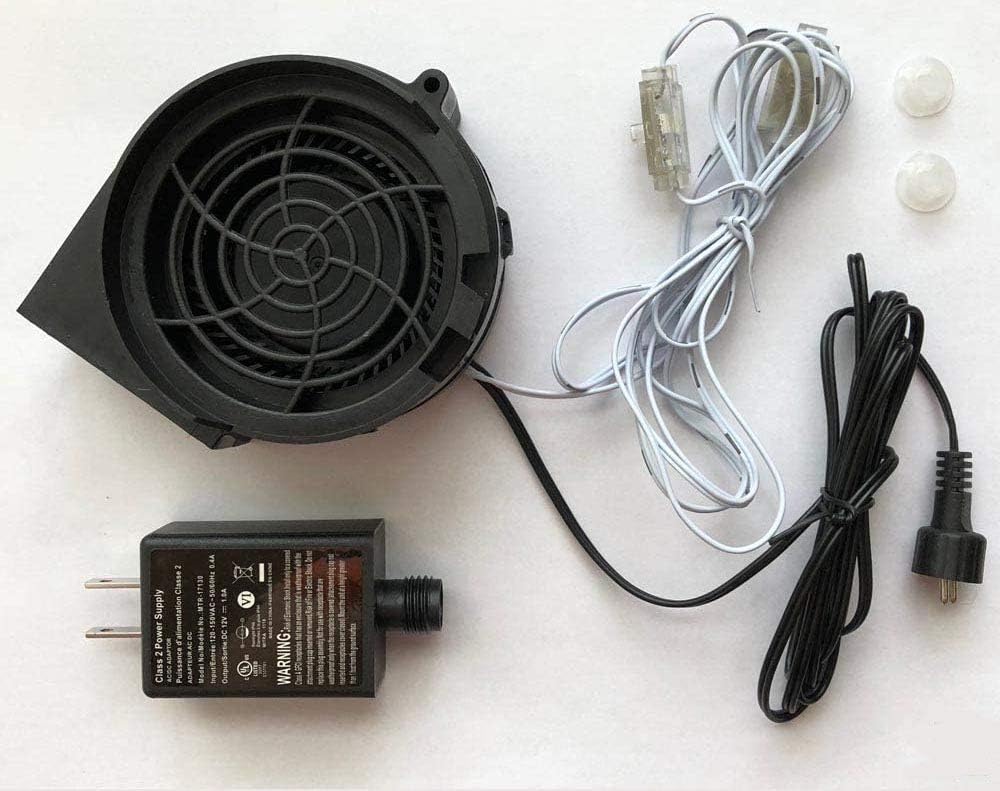 Replacement 1.0a Fan Blower for Gemmy Airblown Inflatable 12v/1.0a Adapter - Model #JDH9733S