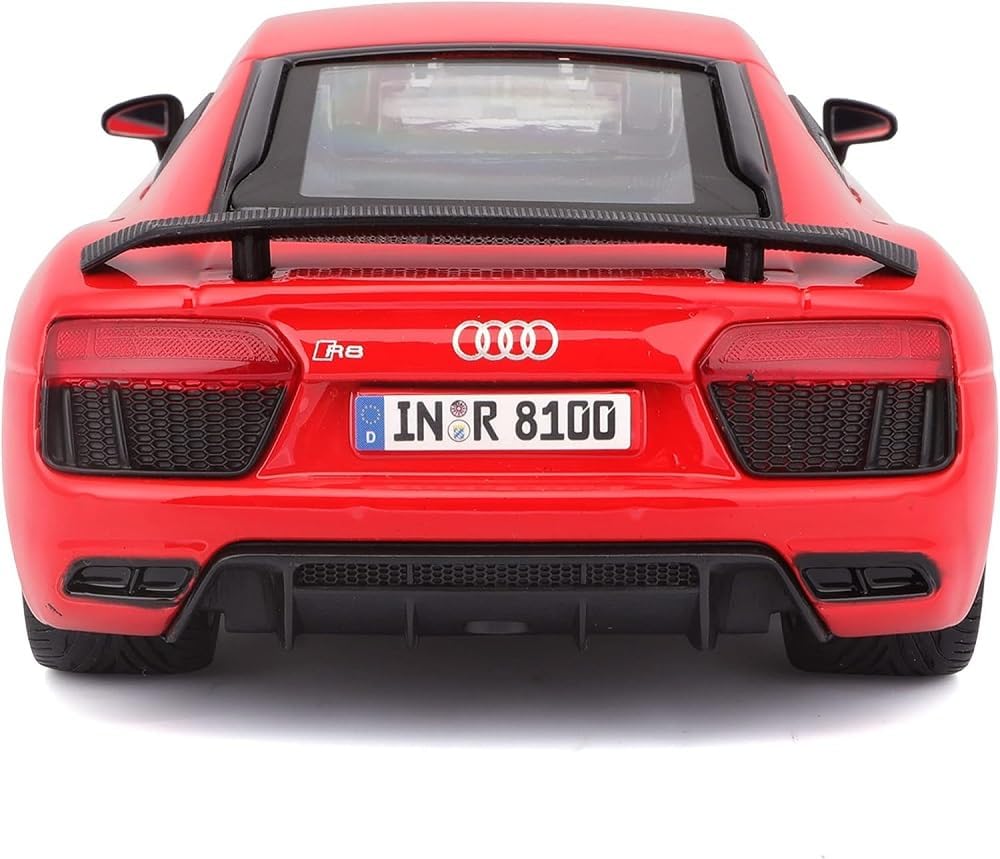 Maisto 1:24 Scale Audi R8 V10 Plus, Red