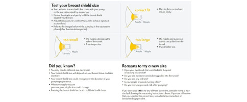 Medela Medela Breast Shields - PersonalFit Flex, 21mm Medela Breast Shield Shaped Around You for Comfortable and Efficient Pumping, Made Without BPA, Pack of 2 Breastshields, Clear, 21mm