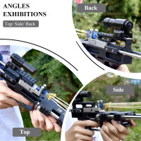 Piaoyu New Upgraded Version of Slingshot Hunting Powerful Catapult Mechanical Slingshot Rifle Portable Stretch Outdoor Long-Range Shooting Package1