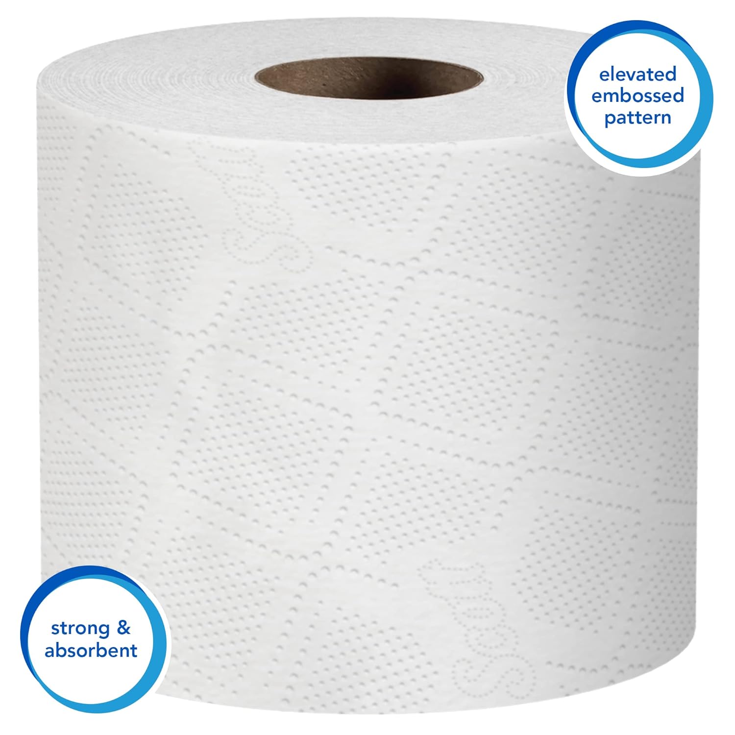 Scott® Professional Standard Roll Bathroom Tissue (05102), White, 80 Rolls/Case, 1,210 Sheets/Roll, 96,800 Sheets/Case
