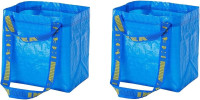 Ikea TSSP Bag, Blue 27x27 cm -Pack of 2, Blue, 27 x 27 centimeters