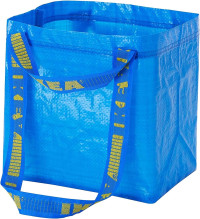 Ikea TSSP Bag, Blue 27x27 cm -Pack of 2, Blue, 27 x 27 centimeters