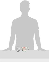 Pyrex Prepware 1 Cup Measuring Cup, Clear w/ Red Measurements (6001074)