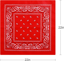 16pcs Bandanas Multi-Purpose Party Outdoor Favor Scarf Headband Handkerchiefs for Unisex Women Men Boy Girls