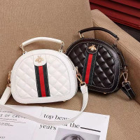 Beatfull Designer Bee Crossbody Bags for Women Leather Quilted Shoulder Purse Small Top Handle Handbag White