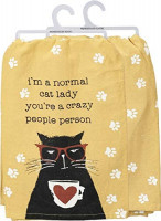 Primitives by Kathy Rustic Dish Towel, 28" x 28", I'll Be Watching You: Home & Kitchen