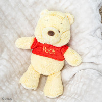 Kids Preferred Disney Baby Winnie the Pooh and Friends Stuffed Animal with Jingle and Crinkle, Pooh 12” 12 Inch (Pack of 1) Winnie the Pooh