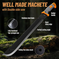 Machete with Saw 25
