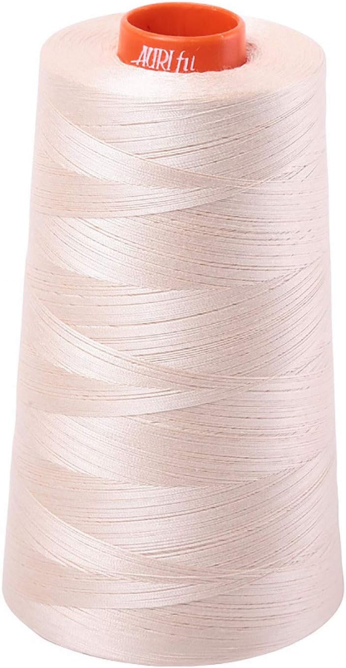 AURIFIL USA Aurifil 50wt Cotton Thread 6,452yd-Light, Light Sand