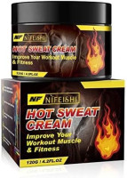 Hot Sweat Cream, Fat Burning Cream for Belly, Slim Shaping Workout Enhancer Gel for Women and Men, Tummy Slimming Cream &Cellulite Treatment for Thighs, Legs, Abdomen, Arms and Buttocks