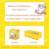 Mitao Cat Series 4 Blind Box Kawaii Figures Action Random Collection Guess Blind Bag Collectible Desktop Ornaments Cute Model Birthday Gift（1 Pack） Mitao Cat Series 4 1Pack