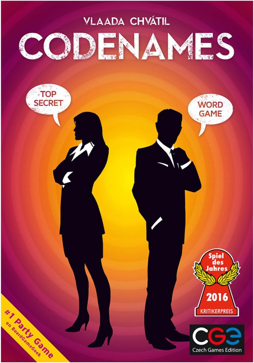 CGE Czech Games Edition Codenames Boardgame First Edition