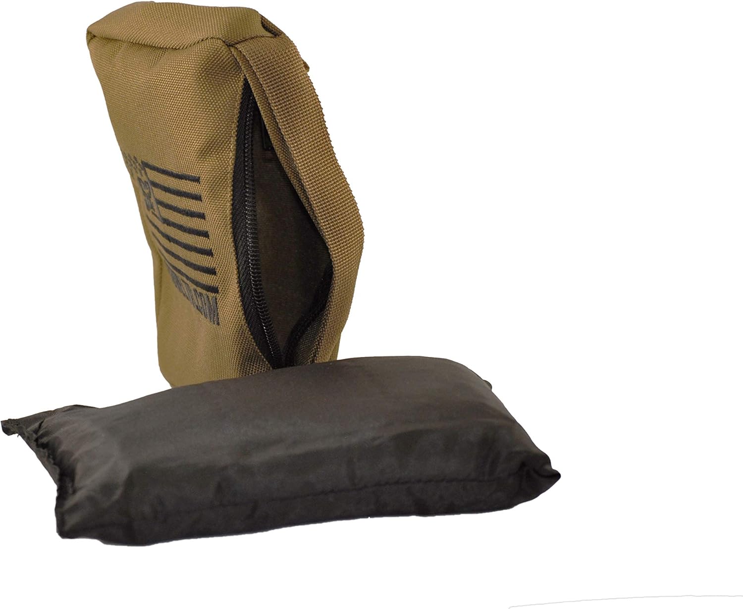Tactical Rear Squeeze Bag, Shooting Rest, Rifle Rest, Long Range Shooting Rest, PRS Precision, Medium Barricade Bag, S2Delta Coyote Tan 1lb