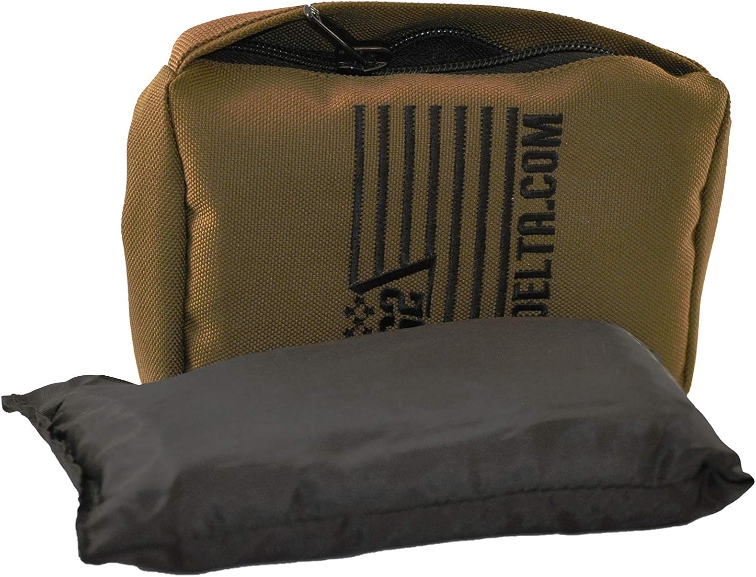Tactical Rear Squeeze Bag, Shooting Rest, Rifle Rest, Long Range Shooting Rest, PRS Precision, Medium Barricade Bag, S2Delta Coyote Tan 1lb