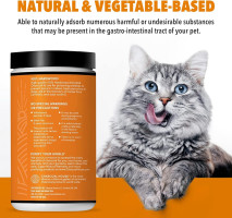 1qt Activated Charcoal Powder for All Kinds of Pets & Livestock, Dog, Cat, Chicken, Horses and More - for Diarrhea, Gas Relief, Liver Support