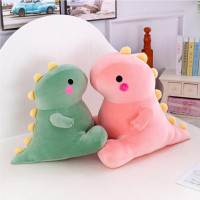 Cute Fat Dinosaur Plush Toys, Soft Stuffed Animals Toys Dolls, Dino Plushies, Cute Birthday Gifts for Kids Girls Boys (Green,8in) Green 8in