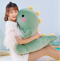 Cute Fat Dinosaur Plush Toys, Soft Stuffed Animals Toys Dolls, Dino Plushies, Cute Birthday Gifts for Kids Girls Boys (Green,8in) Green 8in
