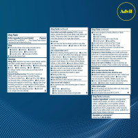 Advil Pain Reliever and Fever Reducer, Pain Relief Medicine with Ibuprofen 200mg for Headache, Backache, Menstrual Pain and Joint Pain Relief - 50x2 Coated Tablets