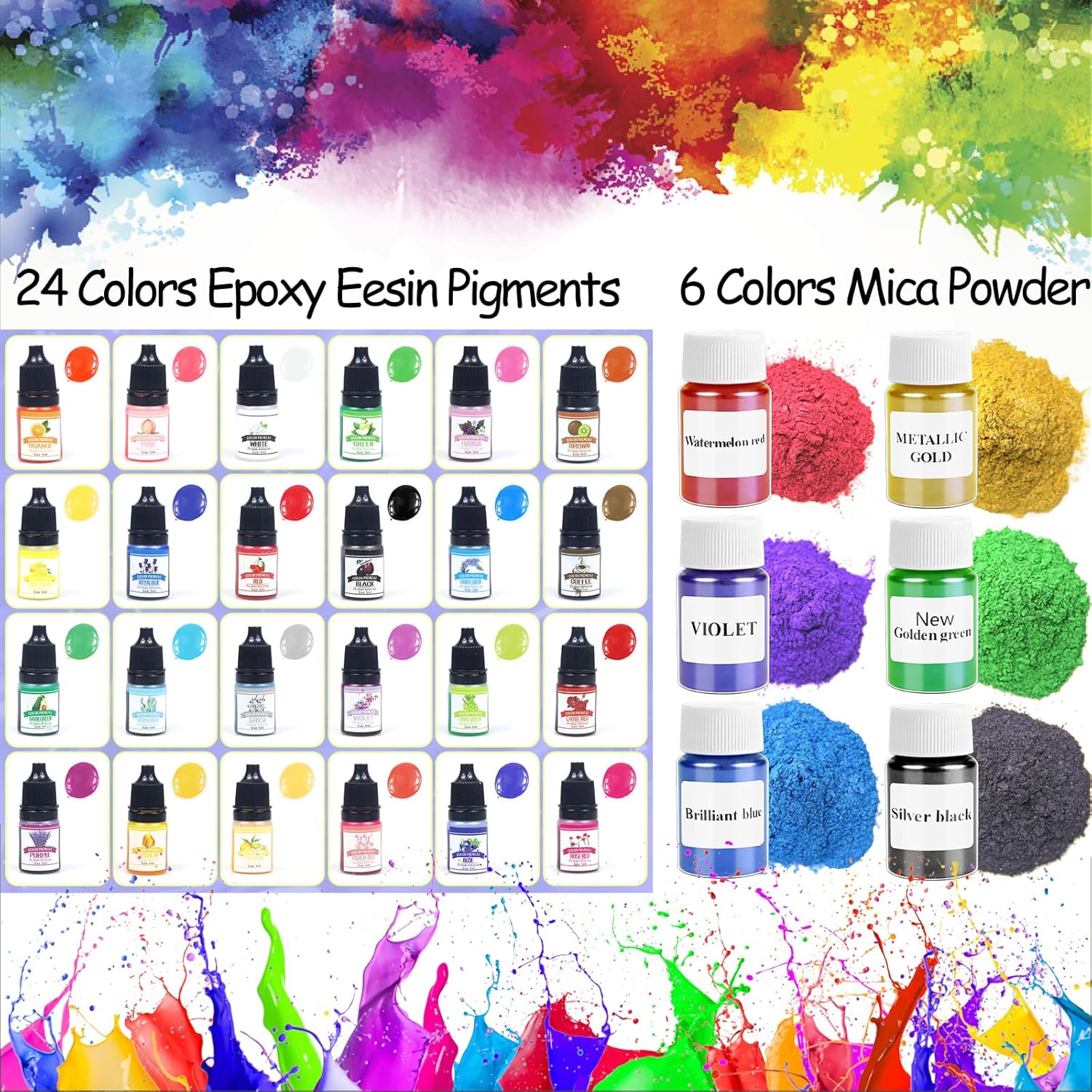 Epoxy Resin 2 Gallon Kit, Clear Resin Epoxy, Resin Kit - High-Gloss,No Bubbles, Not Yellowing, Self-Leveling Art Resin Casting Resin for DIY Art,Crafts,Jewelry,Table Top,Wood & Resin Molds