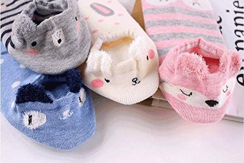 18 Pairs Novelty Animal Cotton Low Cut No Show Ankle Socks for Girls Women Boat Socks
