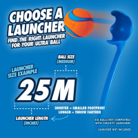 Chuckit! Ultra Ball Dog Toy, Medium (2.5 Inch Diameter) Pack of 1, for breeds 20-60 lbs