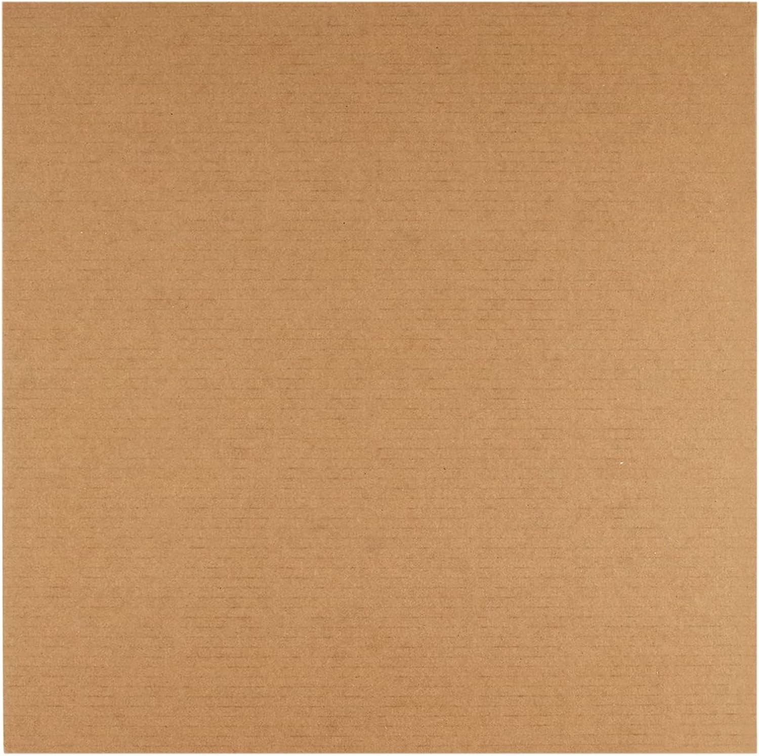 Juvale 24 Pack Corrugated Cardboard Sheets 12x12, Flat Square Card Board Inserts for Packaging, DIY Crafts