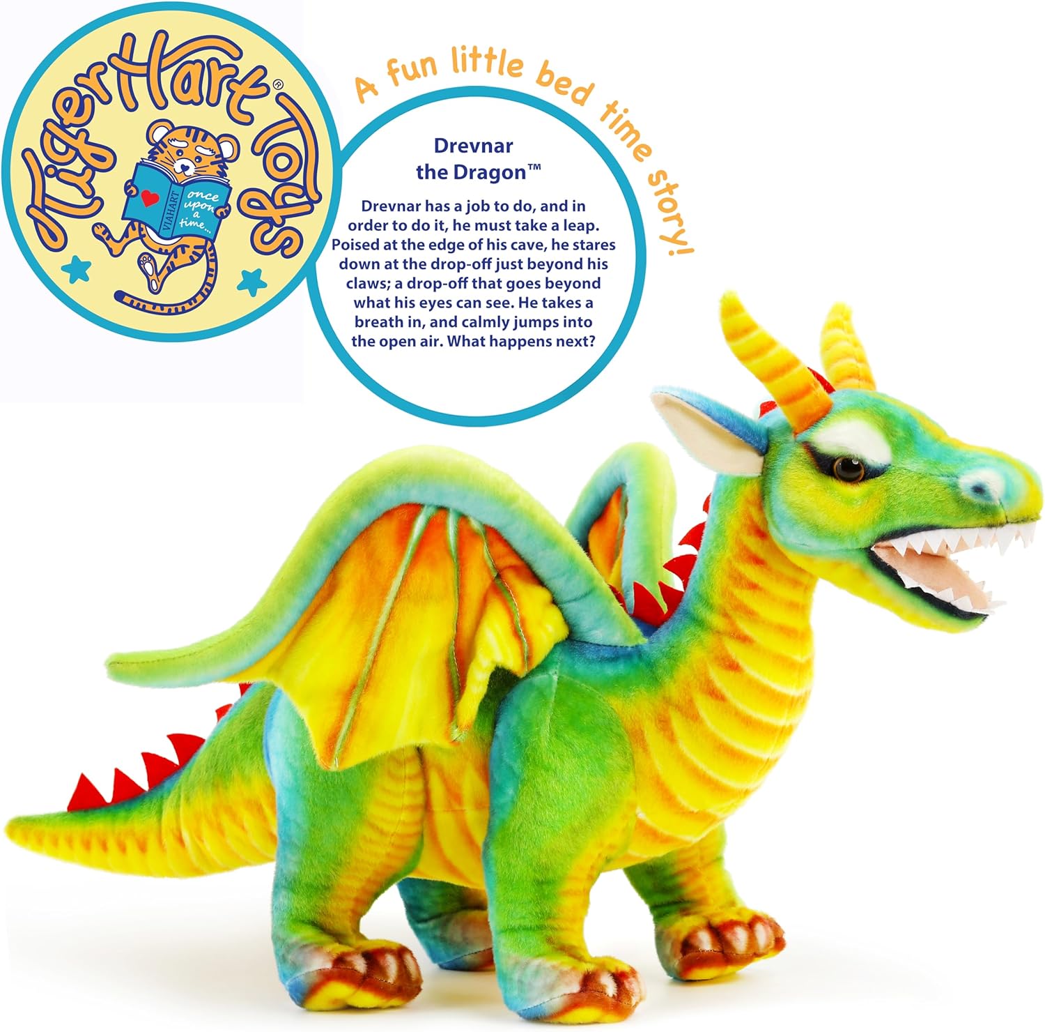 Drevnar The Dragon - 24 Inch Stuffed Animal Plush