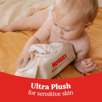 Huggies Skin Essentials Baby Wipes, Hypoallergenic, 99% Water, 10 Flip Top Packs (560 Wipes Total) 56 Count (Pack of 10) White
