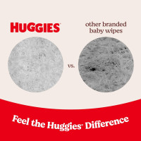 Huggies Skin Essentials Baby Wipes, Hypoallergenic, 99% Water, 10 Flip Top Packs (560 Wipes Total) 56 Count (Pack of 10) White