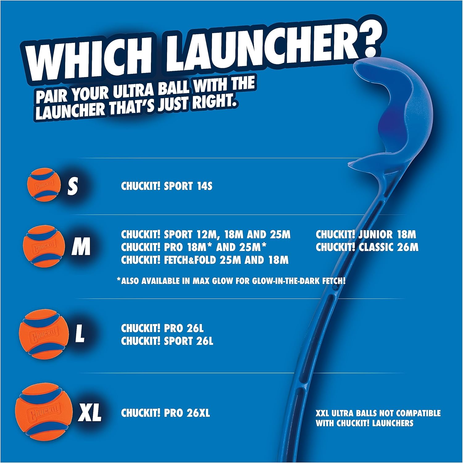 Chuckit! Classic 26M Dog Ball Launcher, 26