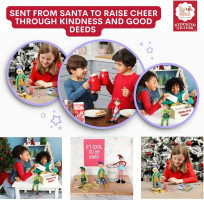 Elf Mates 3-Pack with Storybook – Authentic, Original, Trusted Christmas Elf for Kids | Official The Elf on The Shelf Santaverse Product. Includes 3 Elves! Special Edition