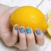 CCINEE 3D Fruit Nail Slices,Assorted Polymer Clay Slime Slices Bulk for DIY Crafts Supplies,4000PCS,1/4 Inch